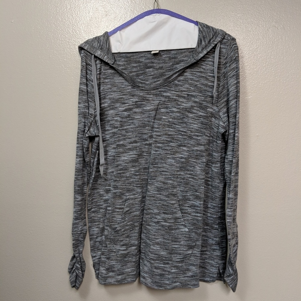 Gray sweater